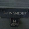 JOHN SMEDLEY ジョンスメドレー 英国製 NEW ZELAND MERINO メリノウール クルーネック ニット グレー系 M【中古】