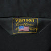 VANSON バンソン フライングスター 刺繍 半袖 シャツ ブラック系 XL【中古】