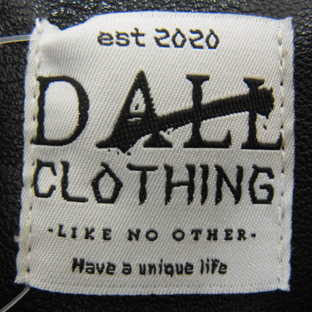ダルクロージング 22AW-DAJK002 Leather Stadium Jumper フェイクレザー スタジアム ジャケット ブラック系 F【中古】
