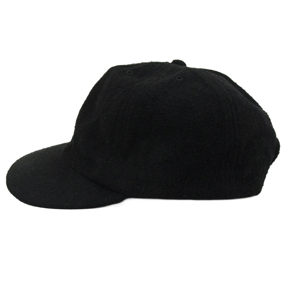 COMOLI コモリ 25SS B01-07003 シルクネップ キャップ 帽子 ブラック系【中古】