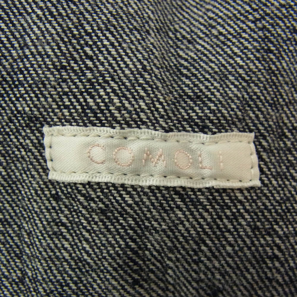 COMOLI コモリ 23AW Y03-01002 デニム カバーオール ワーク ジャケット インディゴブルー系 3【中古】