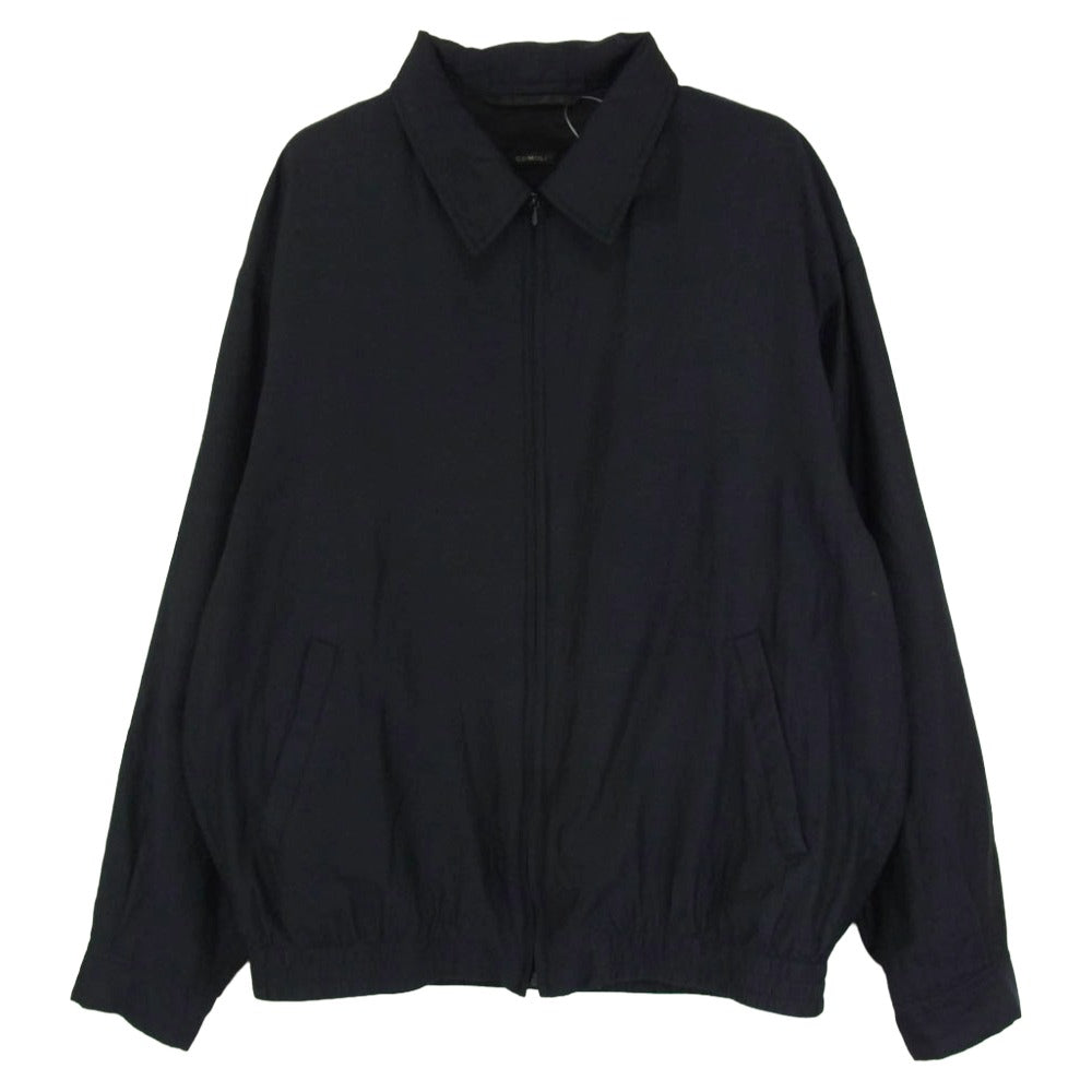 COMOLI コモリ 24SS A03-01003 ウール シルク スイングトップ ジャケット ダークネイビー系 3【中古】