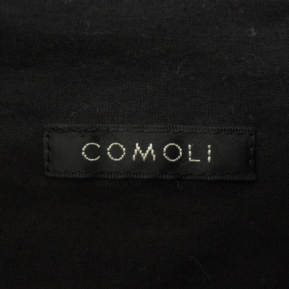 COMOLI コモリ 24SS A03-01003 ウール シルク スイングトップ ジャケット ダークネイビー系 3【中古】