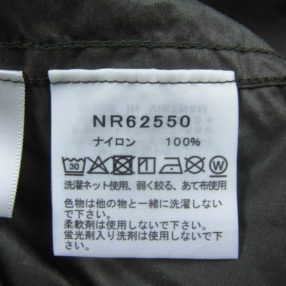 THE NORTH FACE ノースフェイス NR62550 L/S Nuptse Shirt ヌプシ シャツ 長袖シャツ カーキ系 M【中古】