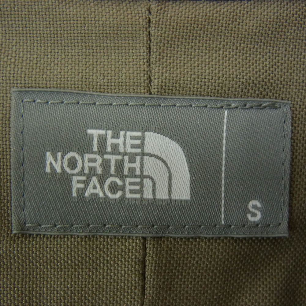 THE NORTH FACE ノースフェイス NR12450 L/S HALF DOME SHIRT ハーフ ドーム シャツ 長袖シャツ カーキ系 S【中古】