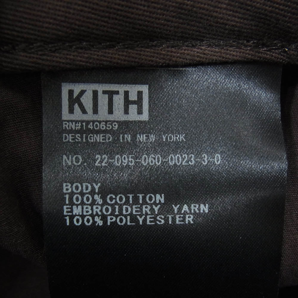 KITH キス Kith&Kin キスアンドキン キャップ ブラウン系【中古】
