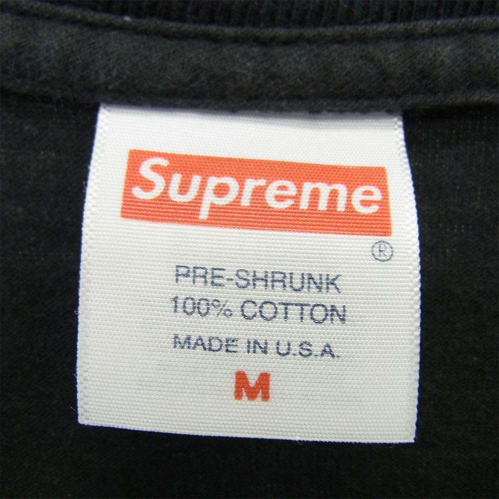 Supreme シュプリーム 23SS Hardies Bolt Tee ハーディーズ ボルト Tシャツ ブラック系 M【中古】