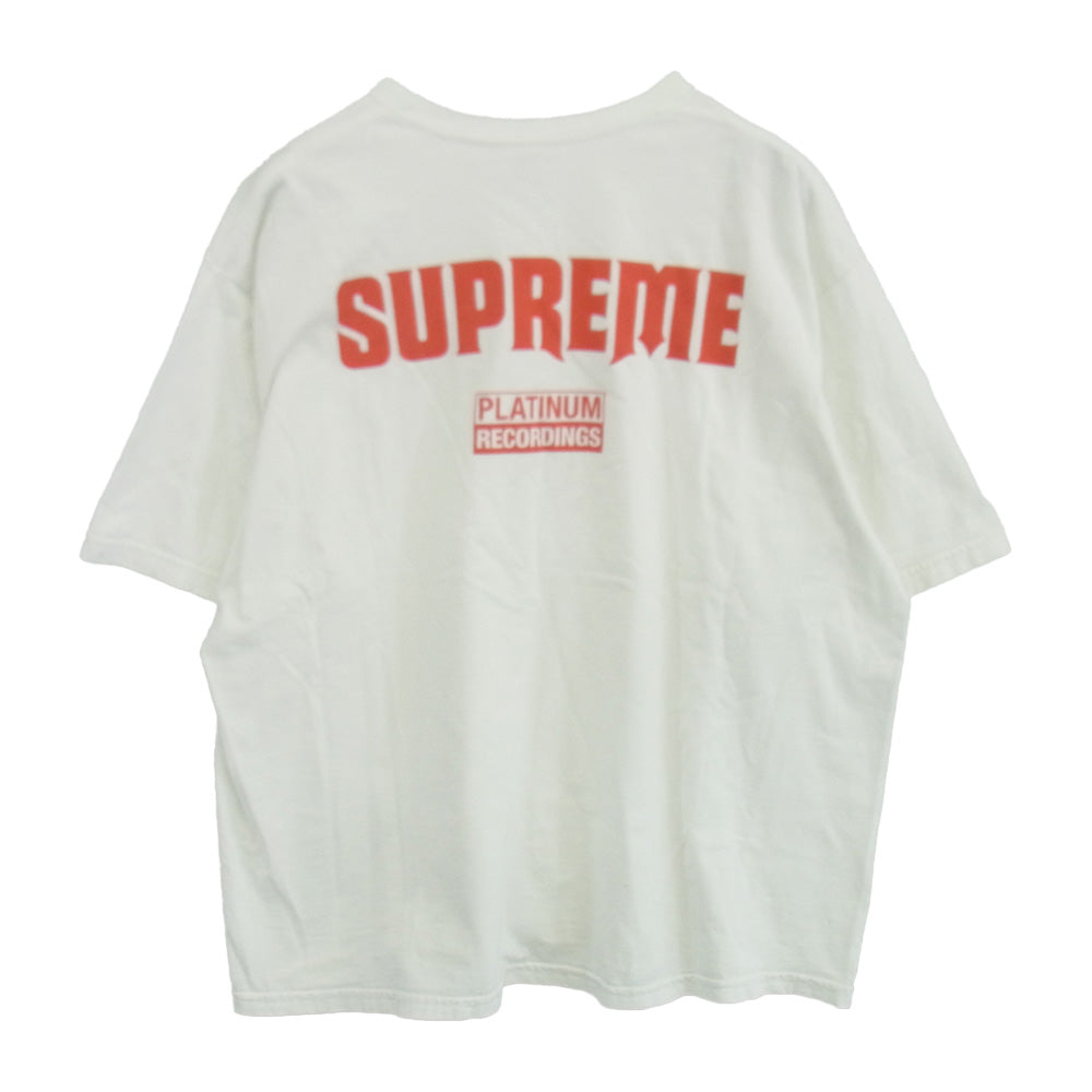 Supreme シュプリーム 22SS Still Talking Tee スティルトーキング 半袖 Tシャツ ホワイト系 XL【中古】