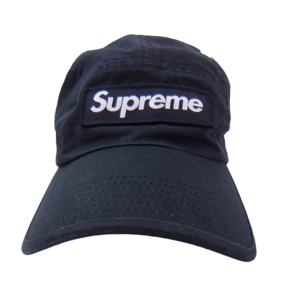 Supreme シュプリーム 21AW Military Camp Cap ミリタリー キャンプ キャップ ブラック系【中古】