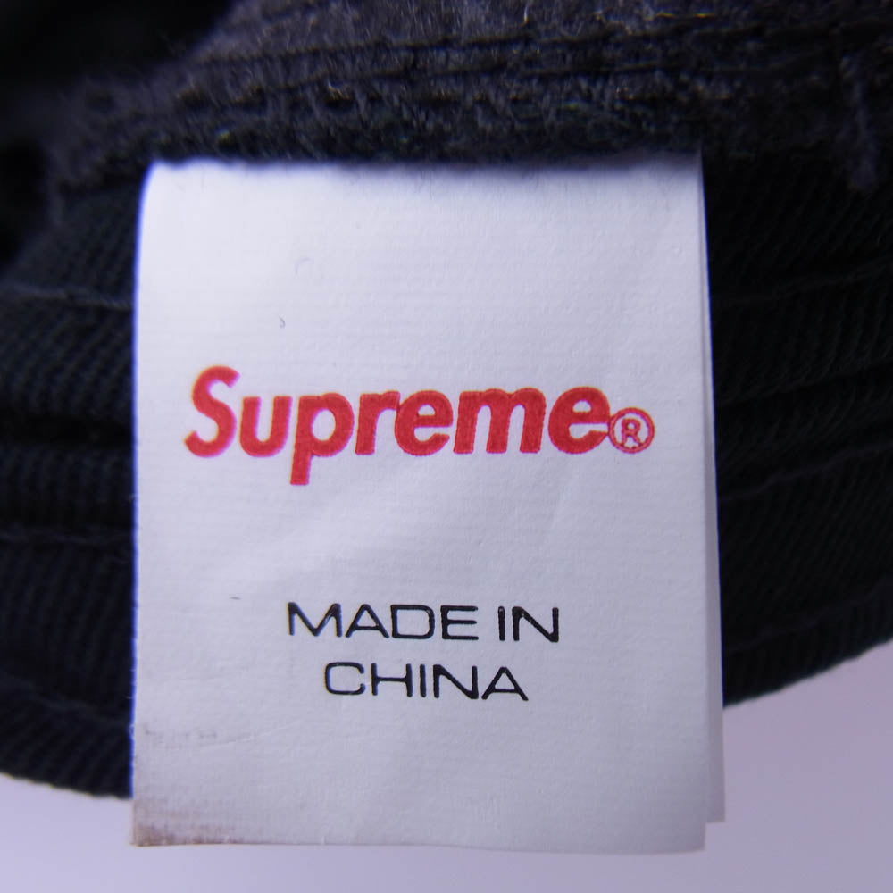 Supreme シュプリーム 21AW Military Camp Cap ミリタリー キャンプ キャップ ブラック系【中古】