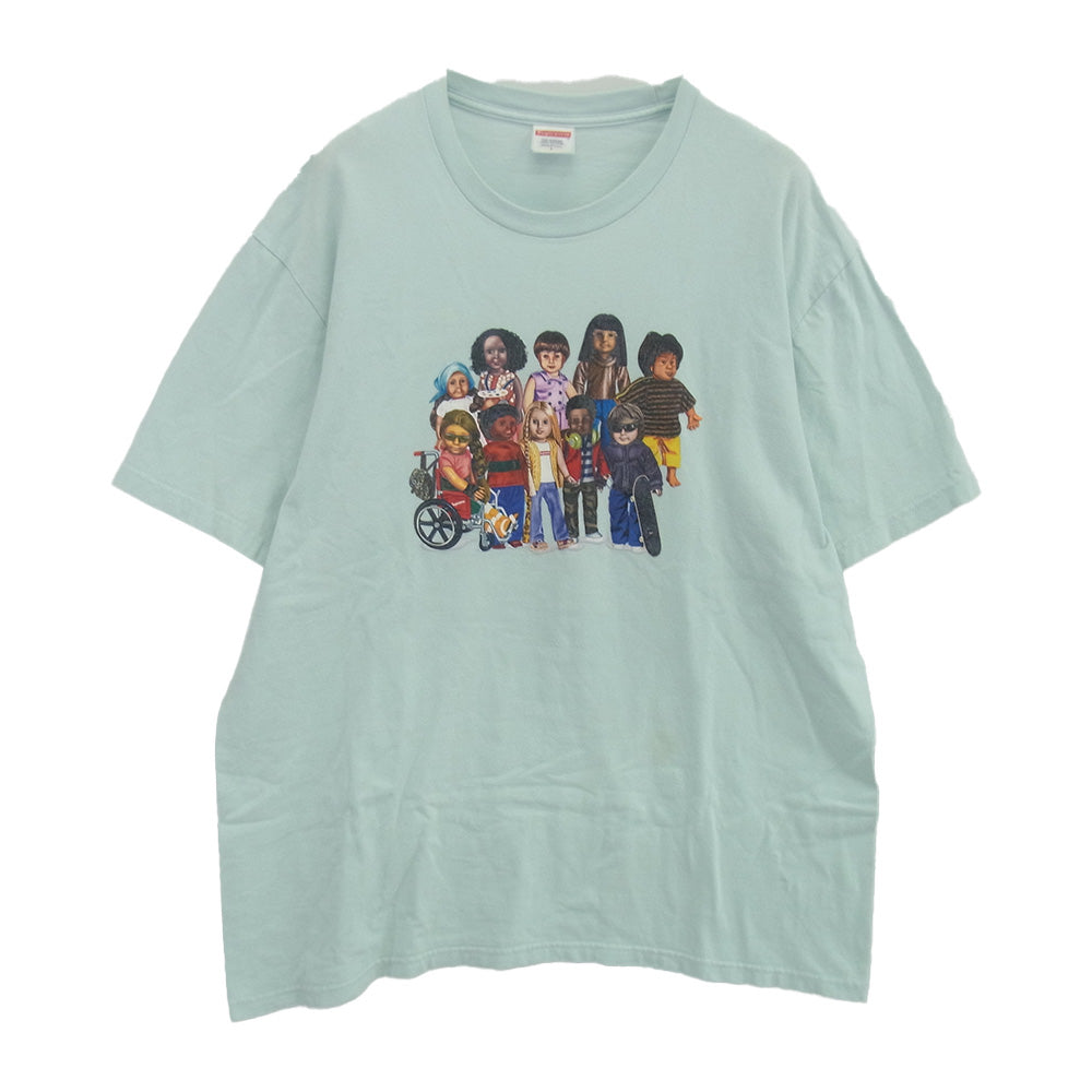 Supreme シュプリーム 23SS Children Tee チルドレン 半袖 Tシャツ ライトブルー系 L【中古】