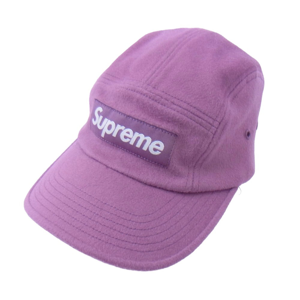 Supreme シュプリーム 17AW CAPOLAVORO Wool Camp Cap カーポラヴォーロ ウール キャンプ キャップ パープル系【中古】
