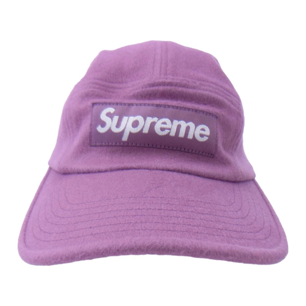 Supreme シュプリーム 17AW CAPOLAVORO Wool Camp Cap カーポラヴォーロ ウール キャンプ キャップ パープル系【中古】