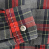 tricot COMME des GARCONS トリココムデギャルソン TB-040150 90s AD1998 ヴィンテージトリコ ウール100％ チェック柄 長袖 シャツ グレー系 サイズ不明【中古】