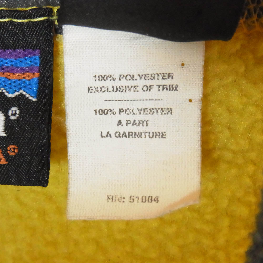 patagonia パタゴニア SYNCHILLA シンチラ フリース ベスト イエロー系 L【中古】