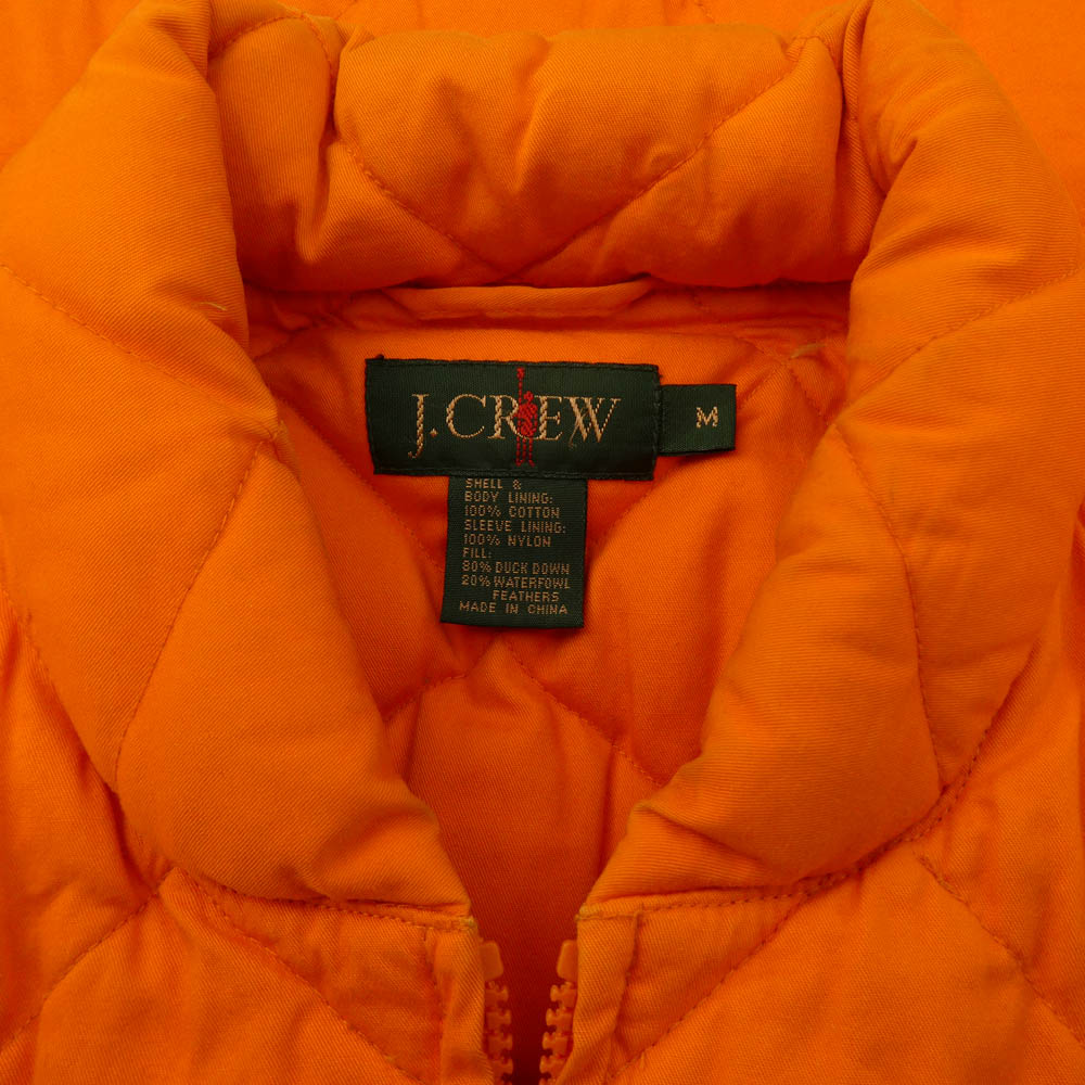 J.CREW ジェイクルー キルティング 中綿ジャケット オレンジ系 M【中古】