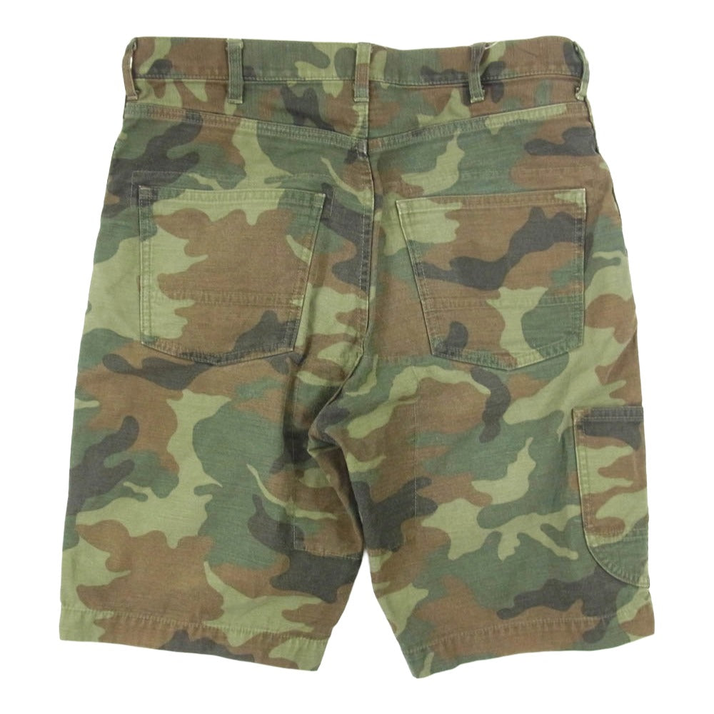 JUNYA WATANABE COMME des GARCONS MAN ジュンヤワタナベコムデギャルソンマン 16SS WQ-P909 カモフラ ミリタリー ショートパンツ ショーツ ハーフパンツ カーキ系 S【中古】