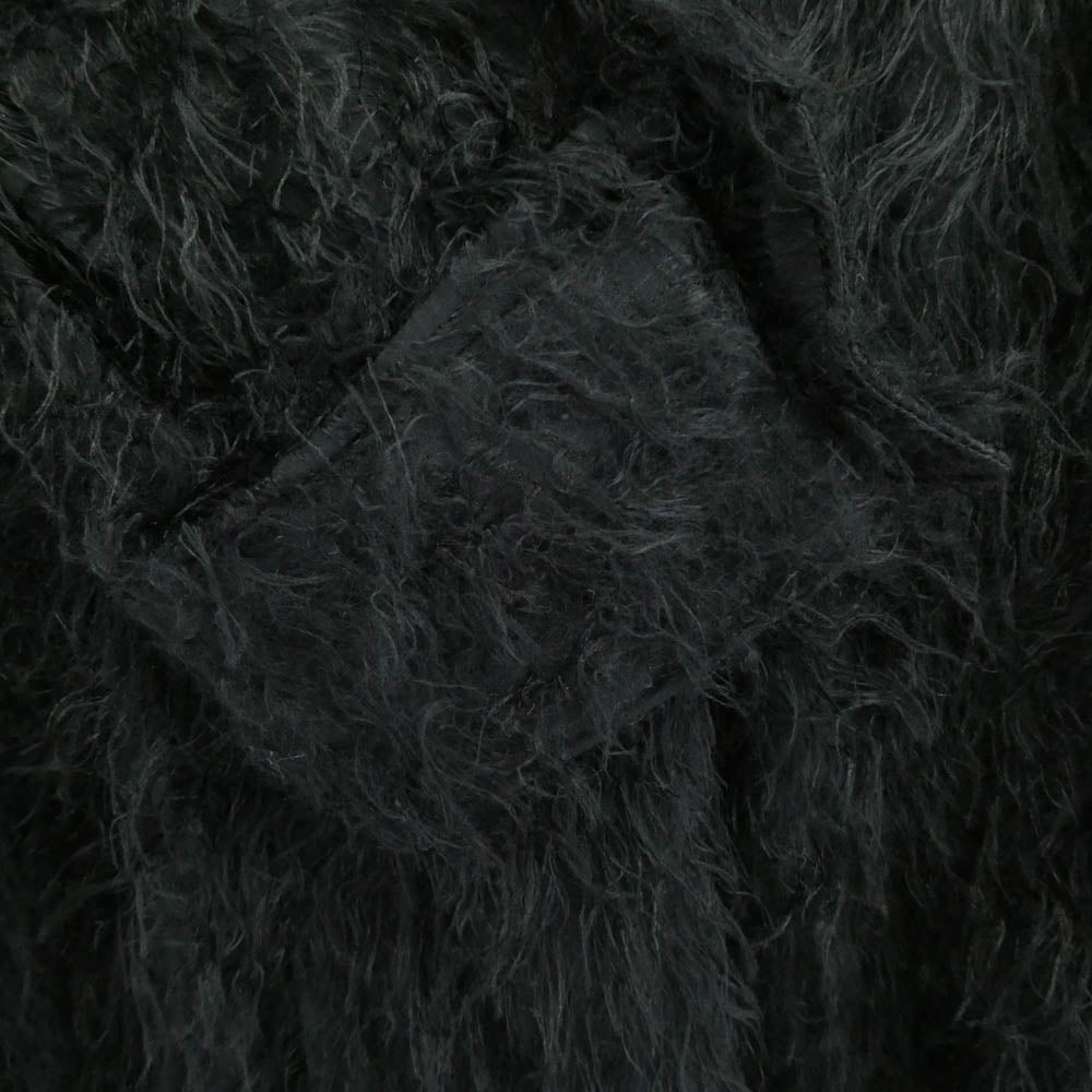 COMME des GARCONS コムデギャルソン AD2022 GJ-B012 Shaggy L/S Shirt シャギー ロング 長袖 シャツ ブラック系 M【中古】