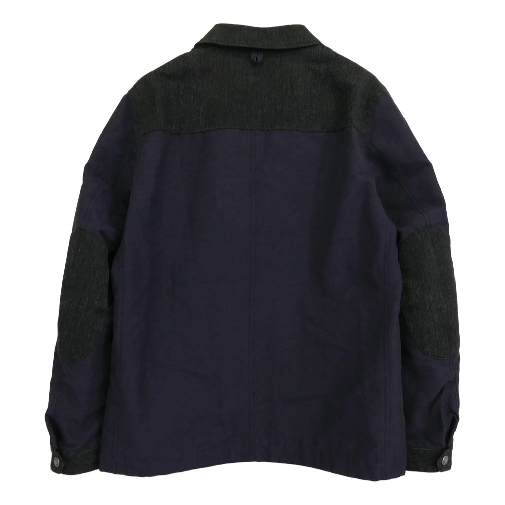 JUNYA WATANABE COMME des GARCONS MAN ジュンヤワタナベコムデギャルソンマン 16SS AD2015 WQ-J902 THE NORTH FACE ノースフェイス エルボーパッチ コーチジャケット ダークネイビー系 S【中古】