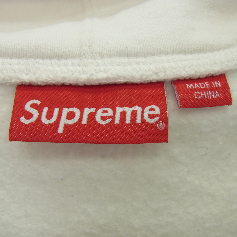Supreme シュプリーム 22AW Lakshmi Zip Up Hooded Sweatshirt ラクシュミー ジップアップ フーデッド スウェットシャツ パーカー ホワイト系 L【中古】