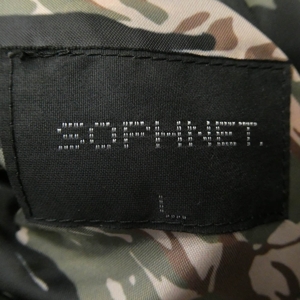 SOPHNET. ソフネット 18AW SOPH-189007 MOUNTAIN DOWN PARKA マウンテン ダウンパーカー ダウンジャケット ネイビー系 L【中古】
