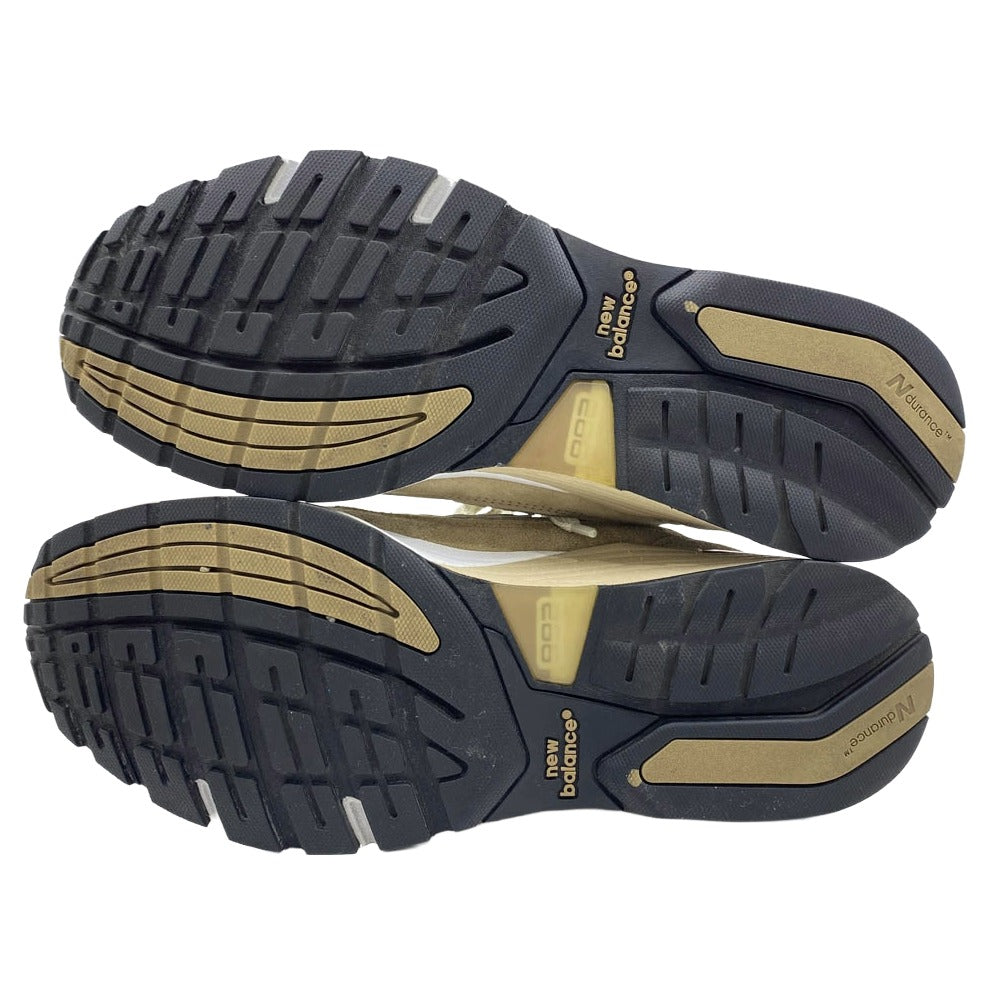 NEW BALANCE ニューバランス M992TN Tan タン スエード ローカット スニーカー ベージュ系 カーキ系 27cm【美品】【中古】