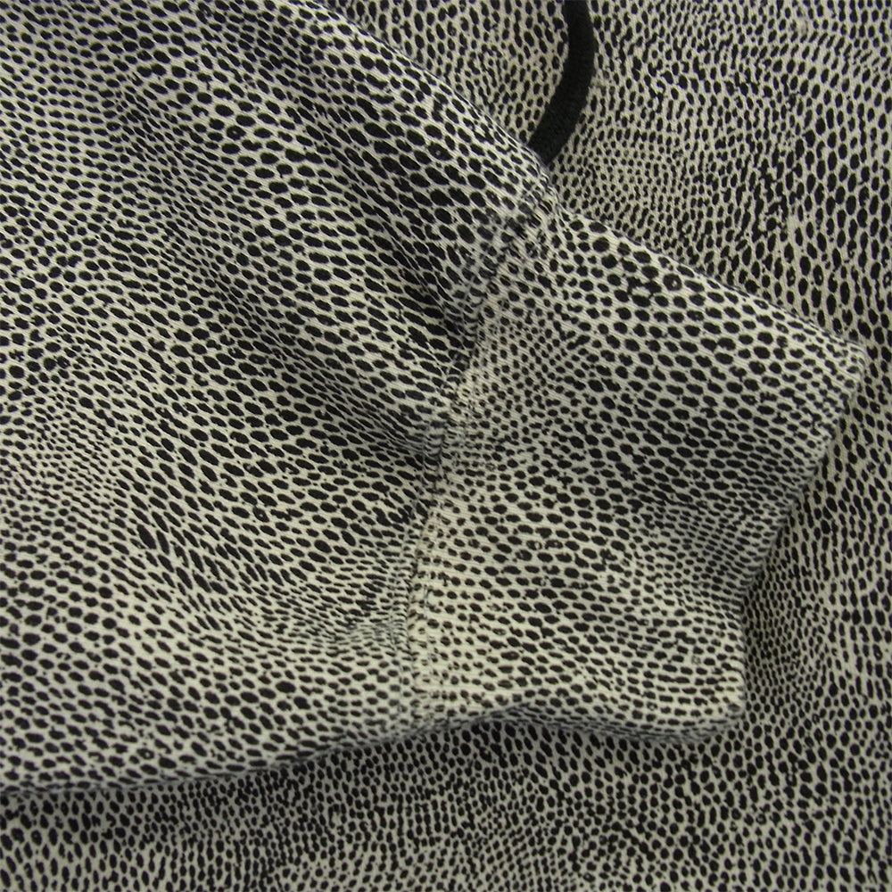 Supreme シュプリーム 25SS Small Box Hooded Sweatshirt Snakeskin スモールボックスロゴ プルオーバーパーカー フーディー スネークスキン ブラック系 ホワイト系 XL【美品】【中古】