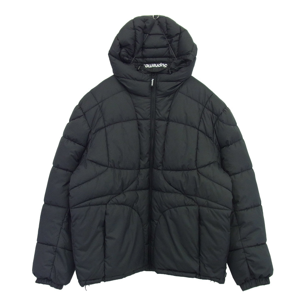 Supreme シュプリーム 21AW Warp Hooded Puffy Jacket ワープ