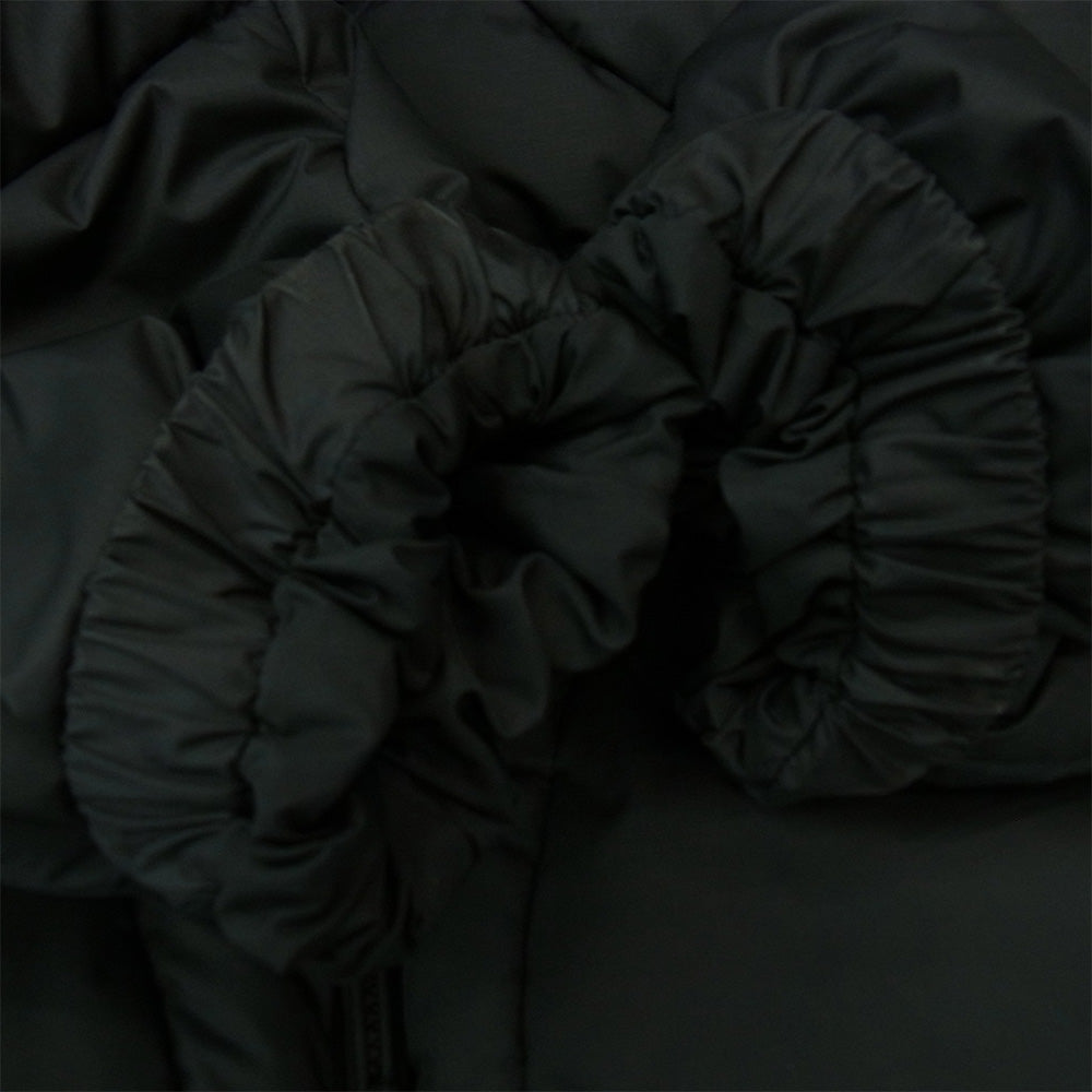 Supreme シュプリーム 21AW Warp Hooded Puffy Jacket ワープ フーデッド パフィー ジャケット アウター ブルゾン ブラック系 L【美品】【中古】