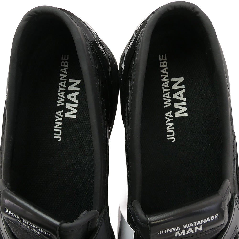 JUNYA WATANABE COMME des GARCONS MAN ジュンヤワタナベコムデギャルソンマン 24AW 1906LCD × NEW BALANCE ニューバランス ローファー スニーカー ブラック系 27cm【新古品】【未使用】【中古】