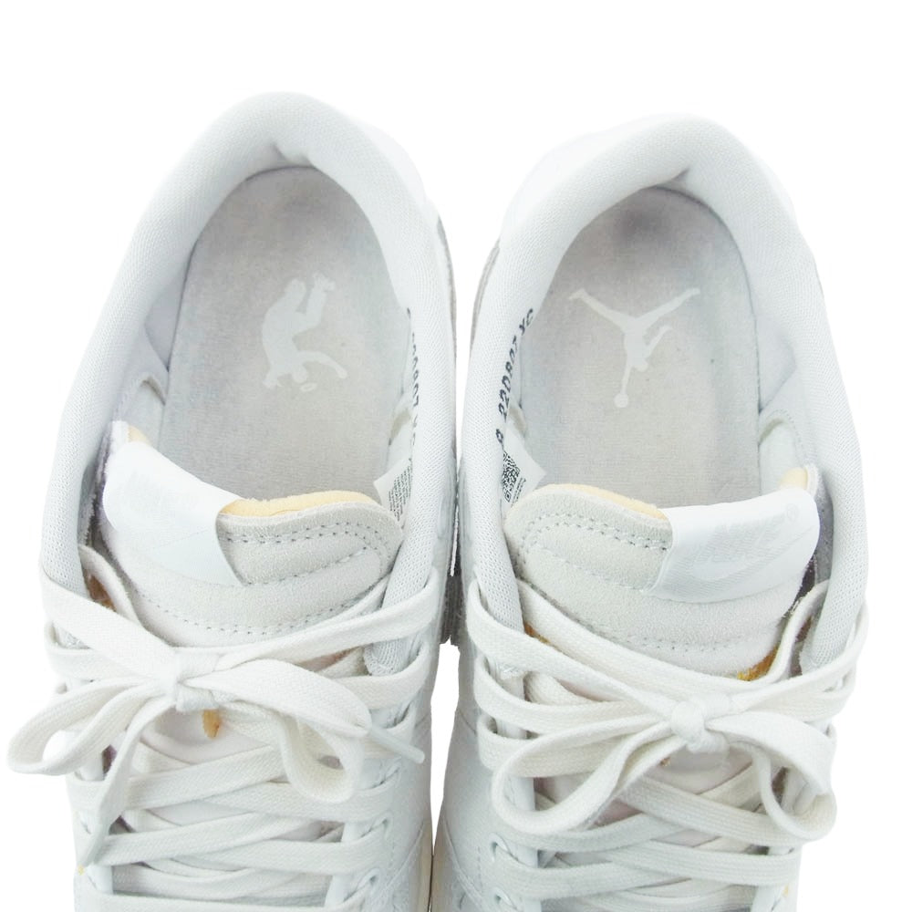 NIKE ナイキ DO8912-101 × UNION ユニオン Air Jordan 1 Low KO エアジョーダン1 ロー スニーカー ホワイト系 グレー系 26cm【中古】