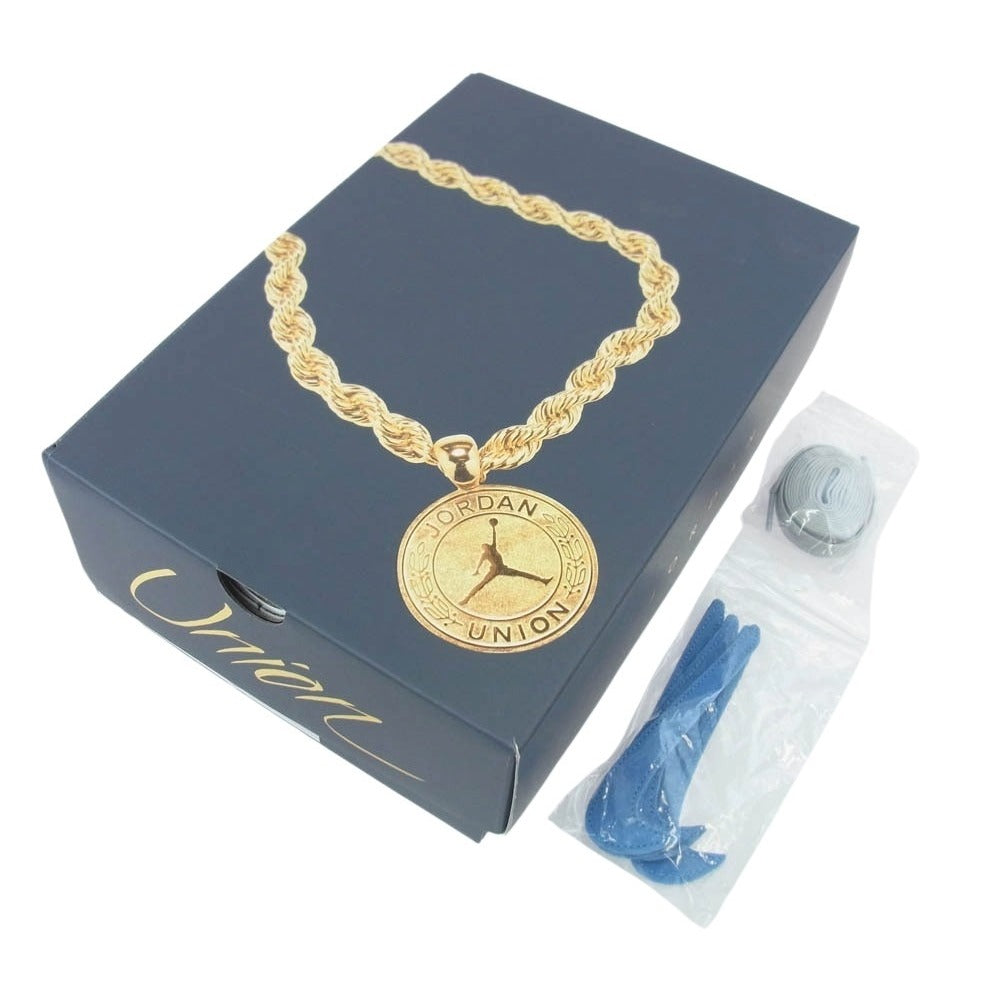 NIKE ナイキ DO8912-101 × UNION ユニオン Air Jordan 1 Low KO エアジョーダン1 ロー スニーカー ホワイト系 グレー系 26cm【中古】