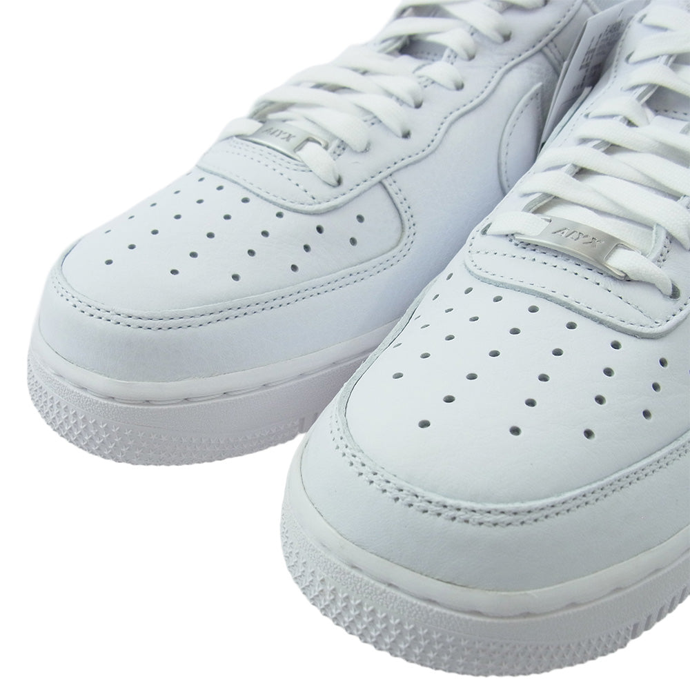 NIKE ナイキ FJ4908 100 1017 ALYX 9SM 1017アリクス9SM Air Force 1 Low エアフォース1 ロー スニーカー ホワイト系 26cm【極上美品】【中古】
