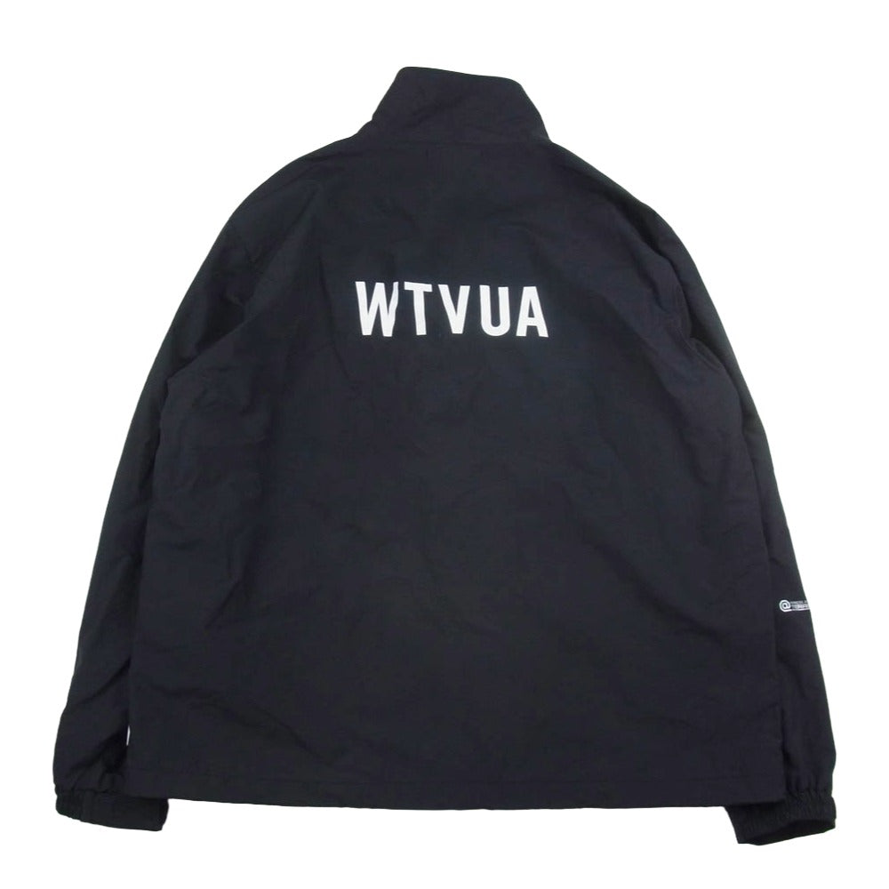WTAPS ダブルタップス 25AW 252CWDT-JKM03 TRACK JACKET NYLON. TUSSAH. PERTEX トラック ジャケット ブラック系 2【極上美品】【中古】