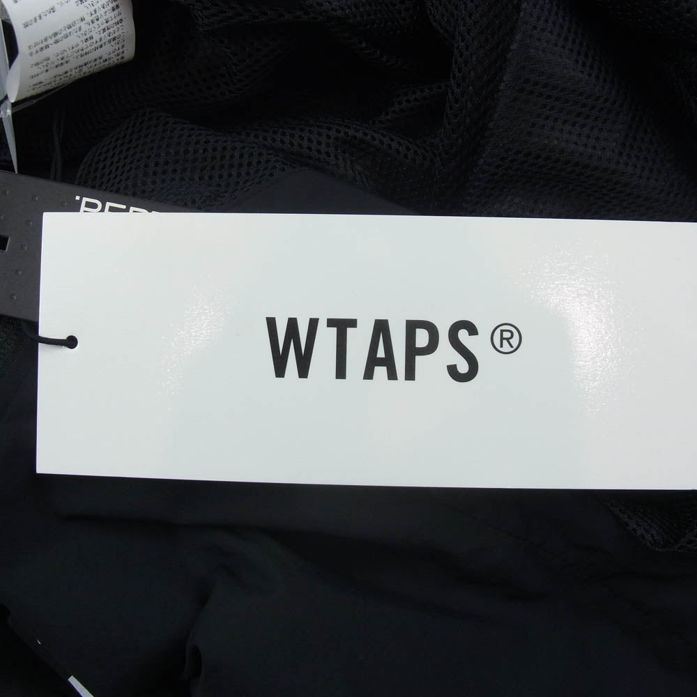 WTAPS ダブルタップス 25AW 252CWDT-JKM03 TRACK JACKET NYLON. TUSSAH. PERTEX トラック ジャケット ブラック系 2【極上美品】【中古】