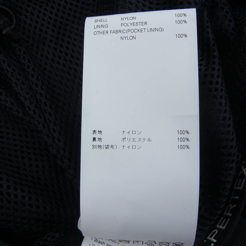 WTAPS ダブルタップス 25AW 252CWDT-JKM03 TRACK JACKET NYLON. TUSSAH. PERTEX トラック ジャケット ブラック系 2【極上美品】【中古】