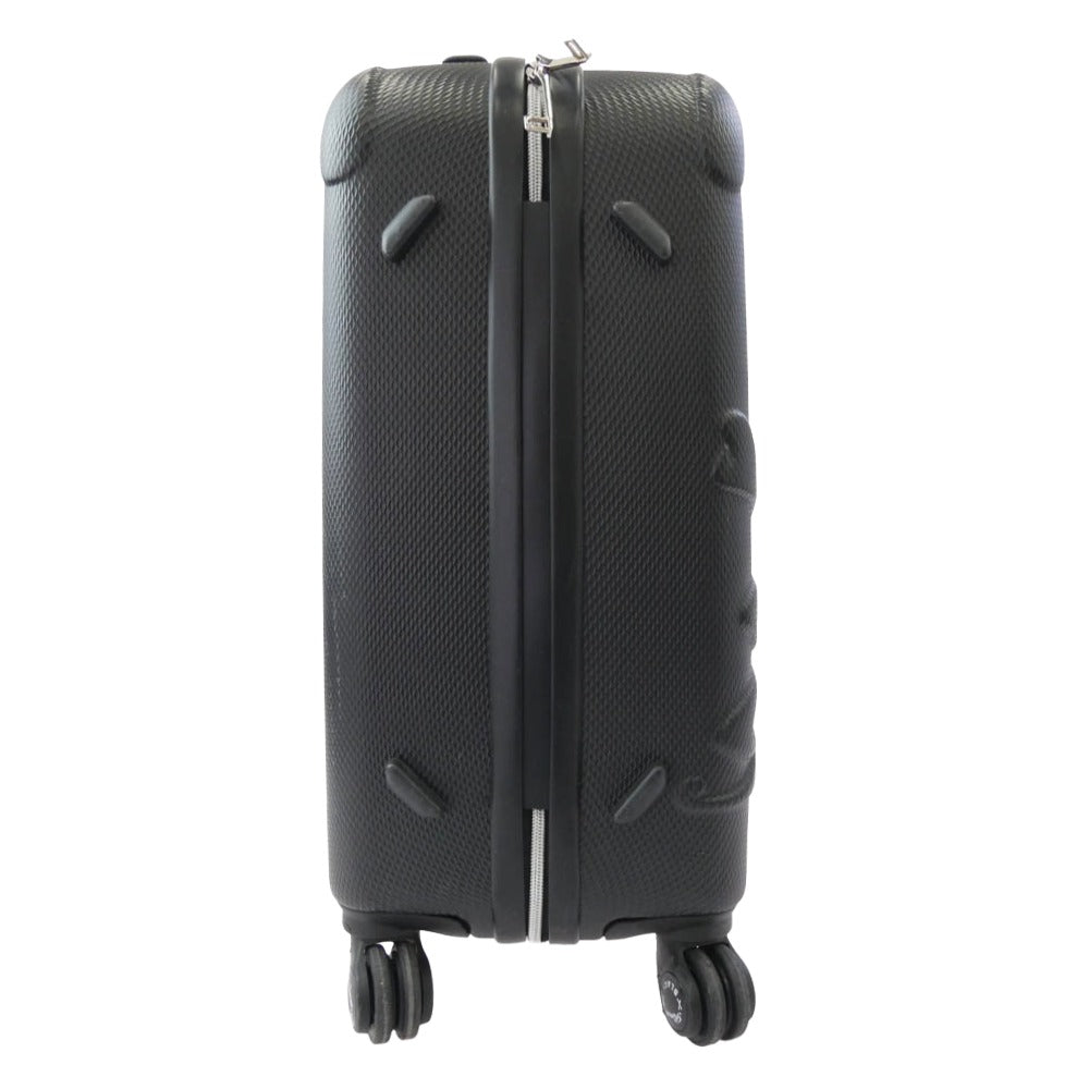 ROEN ロエン スカル ハード スーツケース キャリーバッグ ブラック系【中古】