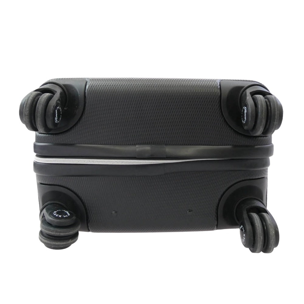 ROEN ロエン スカル ハード スーツケース キャリーバッグ ブラック系【中古】