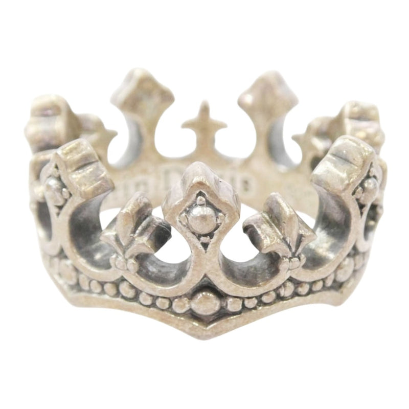 Justin Davis ジャスティンデイビス PALACE CROWN パレス クラウン リング ホワイトゴールド系 18号【中古】
