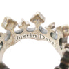 Justin Davis ジャスティンデイビス PALACE CROWN パレス クラウン リング ホワイトゴールド系 18号【中古】