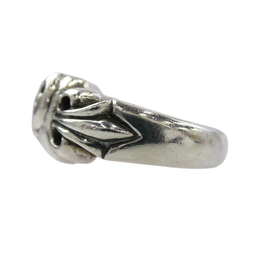 CHROME HEARTS クロムハーツ（原本無） FLRL CRS HRT フローラルハート リング シルバー系 14号【中古】