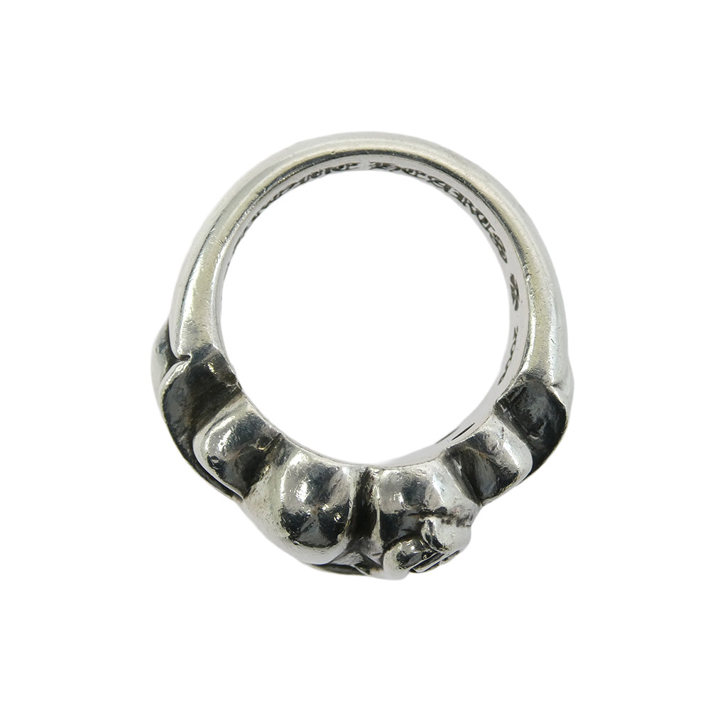 CHROME HEARTS クロムハーツ（原本無） FLRL CRS HRT フローラルハート リング シルバー系 14号【中古】