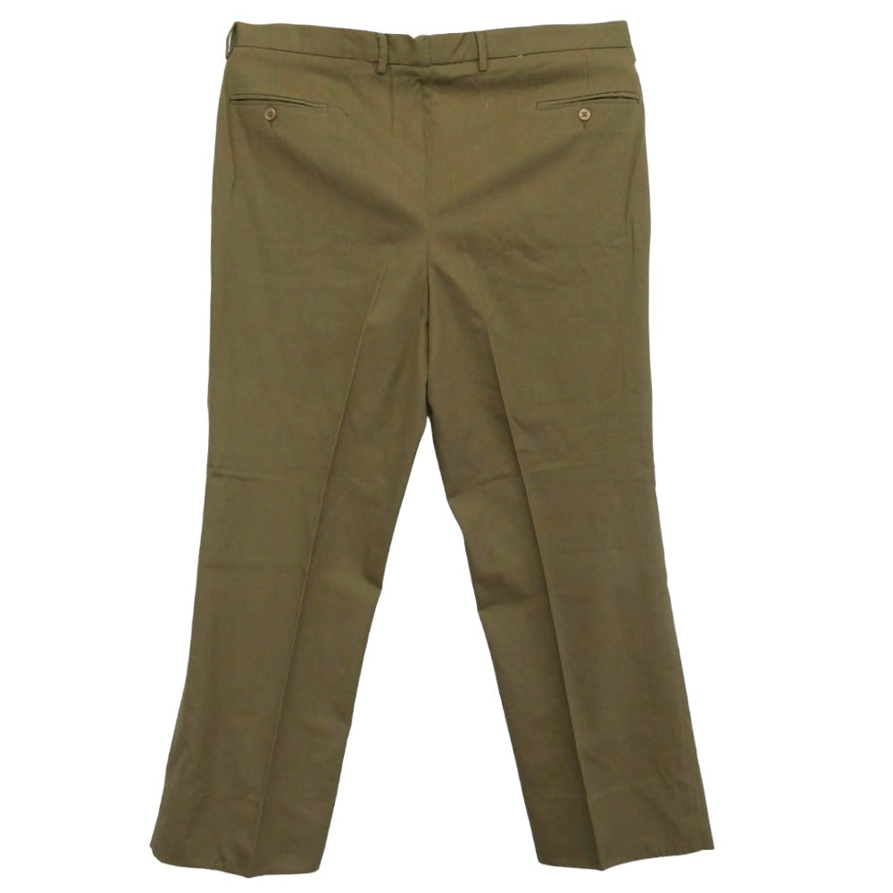 イタリア軍 チノパンツ size:TG52/Drop2 カーキ系 52【中古】