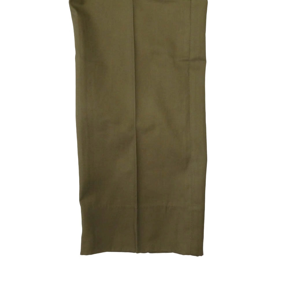 イタリア軍 チノパンツ size:TG52/Drop2 カーキ系 52【中古】