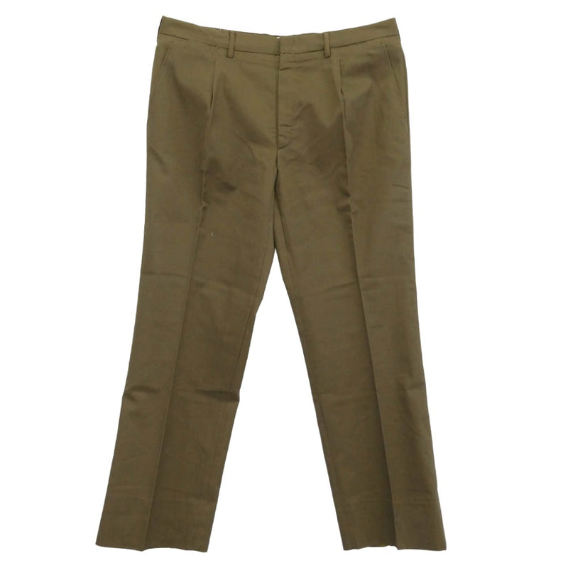 イタリア軍 チノパンツ size:TG52/Drop7 カーキ系 52【中古】