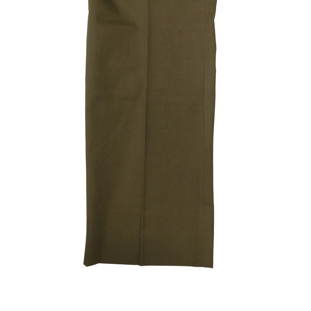 イタリア軍 チノパンツ size:TG52/Drop7 カーキ系 52【中古】