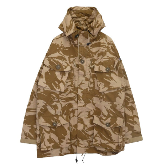 イギリス軍 WINDPROOF コンバットスモックデザート DPMカモ ブラウン系 180/112【中古】