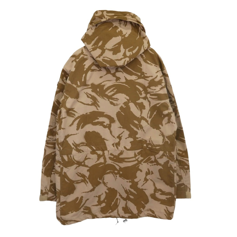 イギリス軍 WINDPROOF コンバットスモックデザート DPMカモ ブラウン系 180/112【中古】