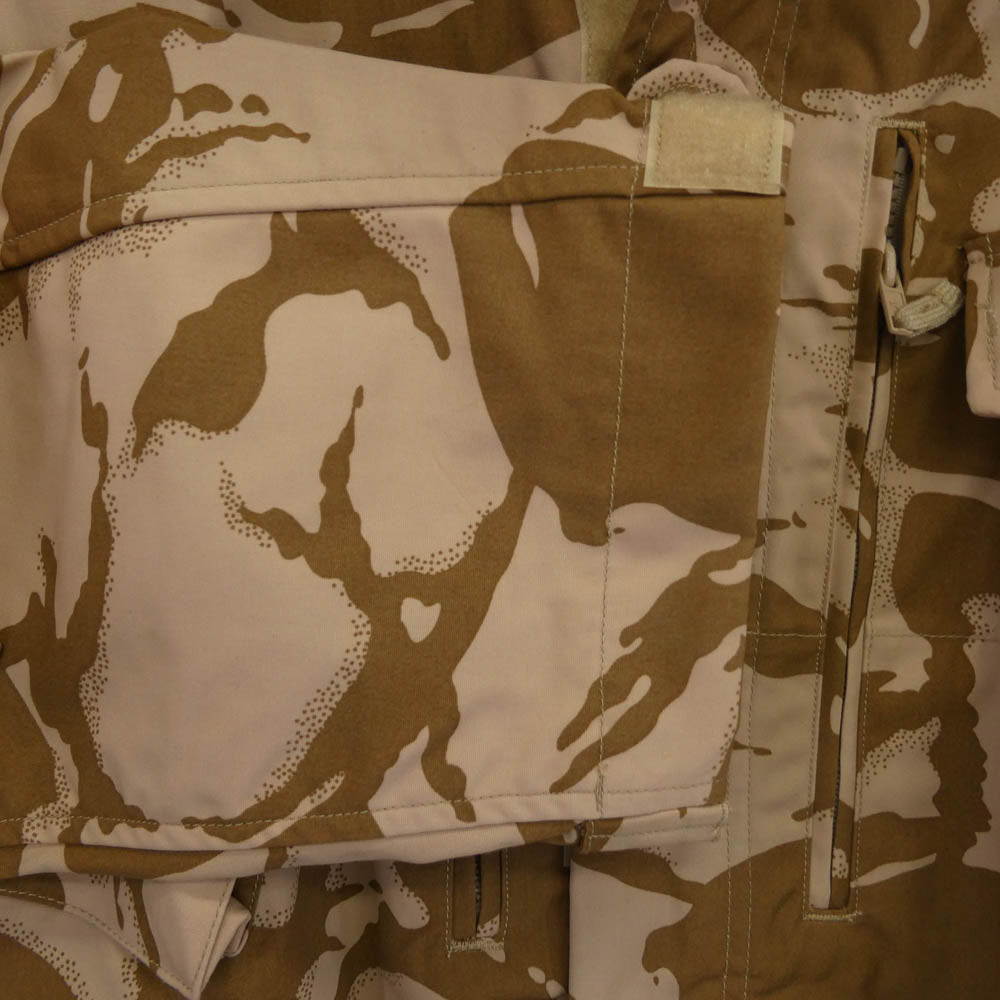 イギリス軍 WINDPROOF コンバットスモックデザート DPMカモ ブラウン系 180/112【中古】