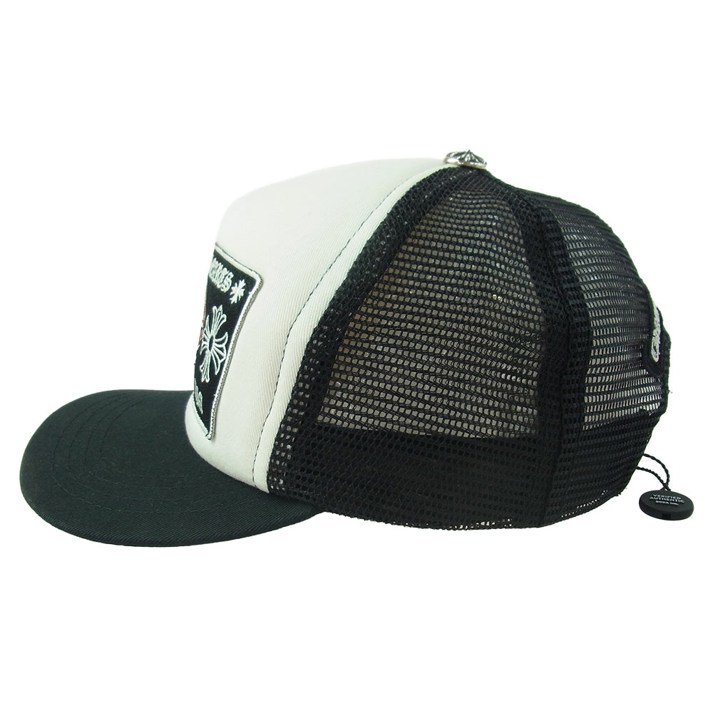 CHROME HEARTS クロムハーツ（原本無） 国内正規品 MATTY BOY CHOMPER TRUCKER CAP マッティボーイ チョンパー トラッカーキャップ 帽子 ブラック系 53-60【中古】